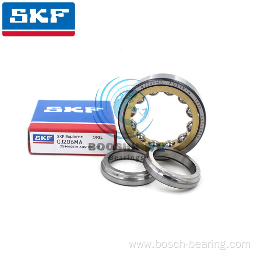 QJ206 Angular contact ball bearing made in Austrial